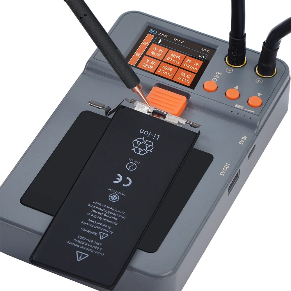 FLAMME SPOTER Portable Handheld Spot Welder - 1000A Output with Screen & USB Charging - Image 4