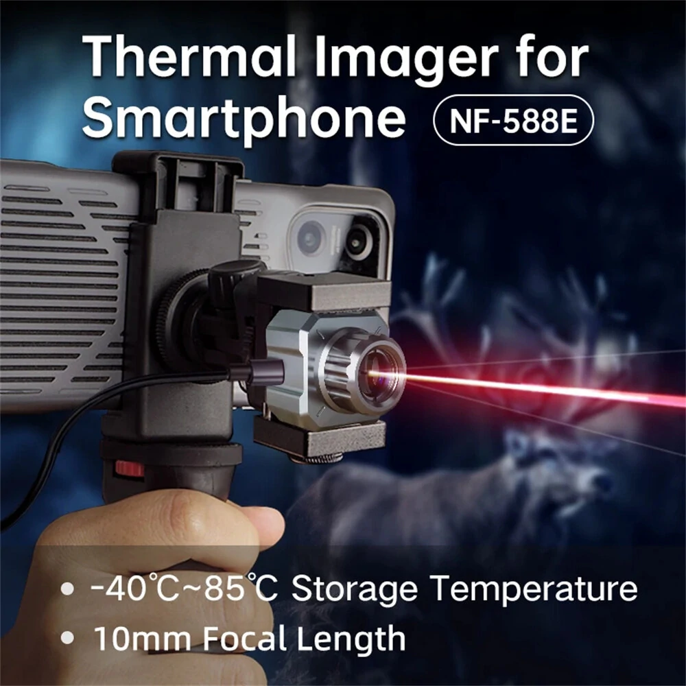 Noyafa NF-588E Thermal Imager | 256x192 IR Camera for Phone - Temperature Measurement - Image 3