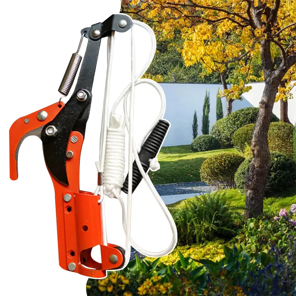 2-in-1 Hand Pruning Saw & High Branch Cutter | SK5 Steel Telescopic Pole | Teflon Coated - Image 4