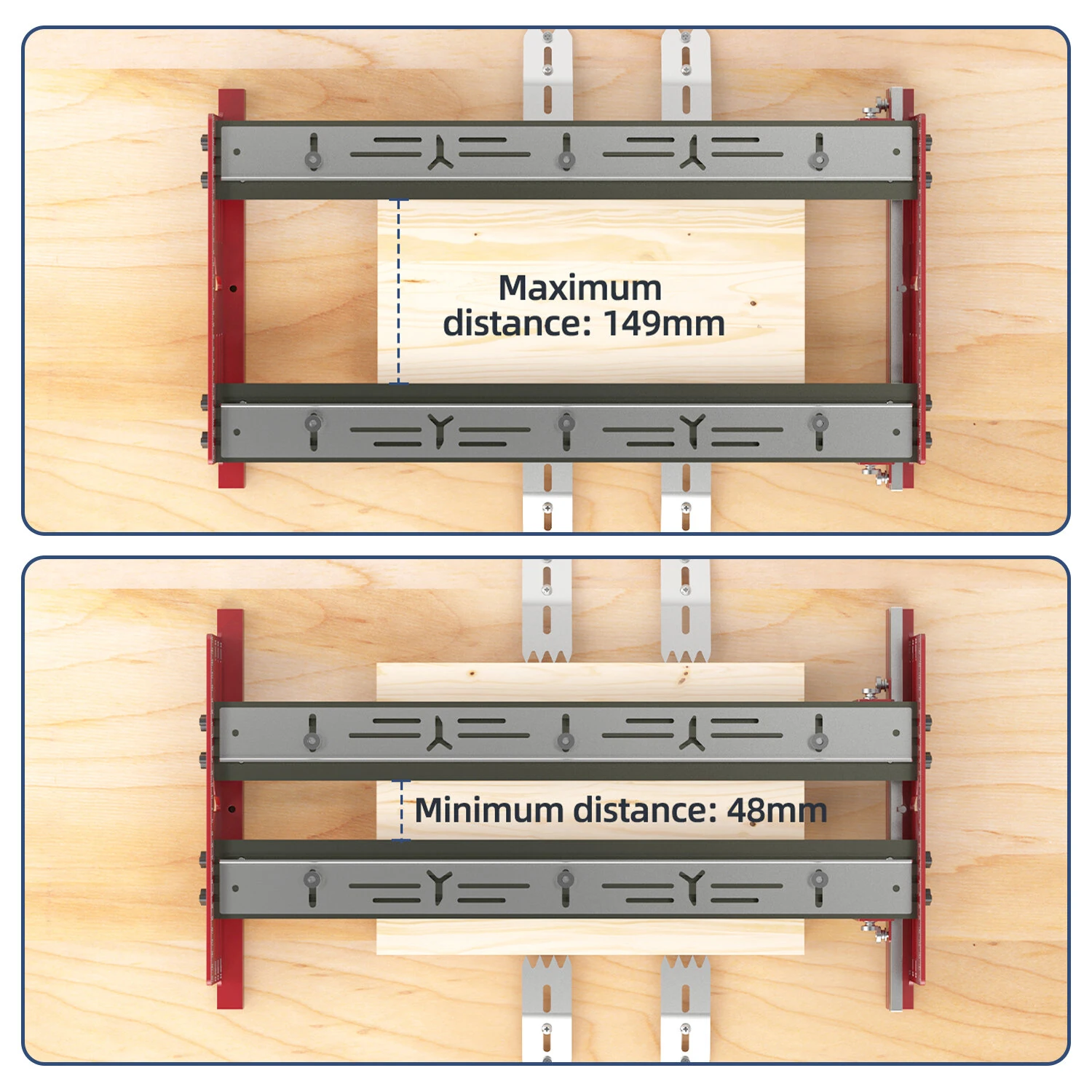 ENJOYWOOD Rout-N-Plane Router Sled | Bench Top Board Mill for Flattening Panels - Image 3