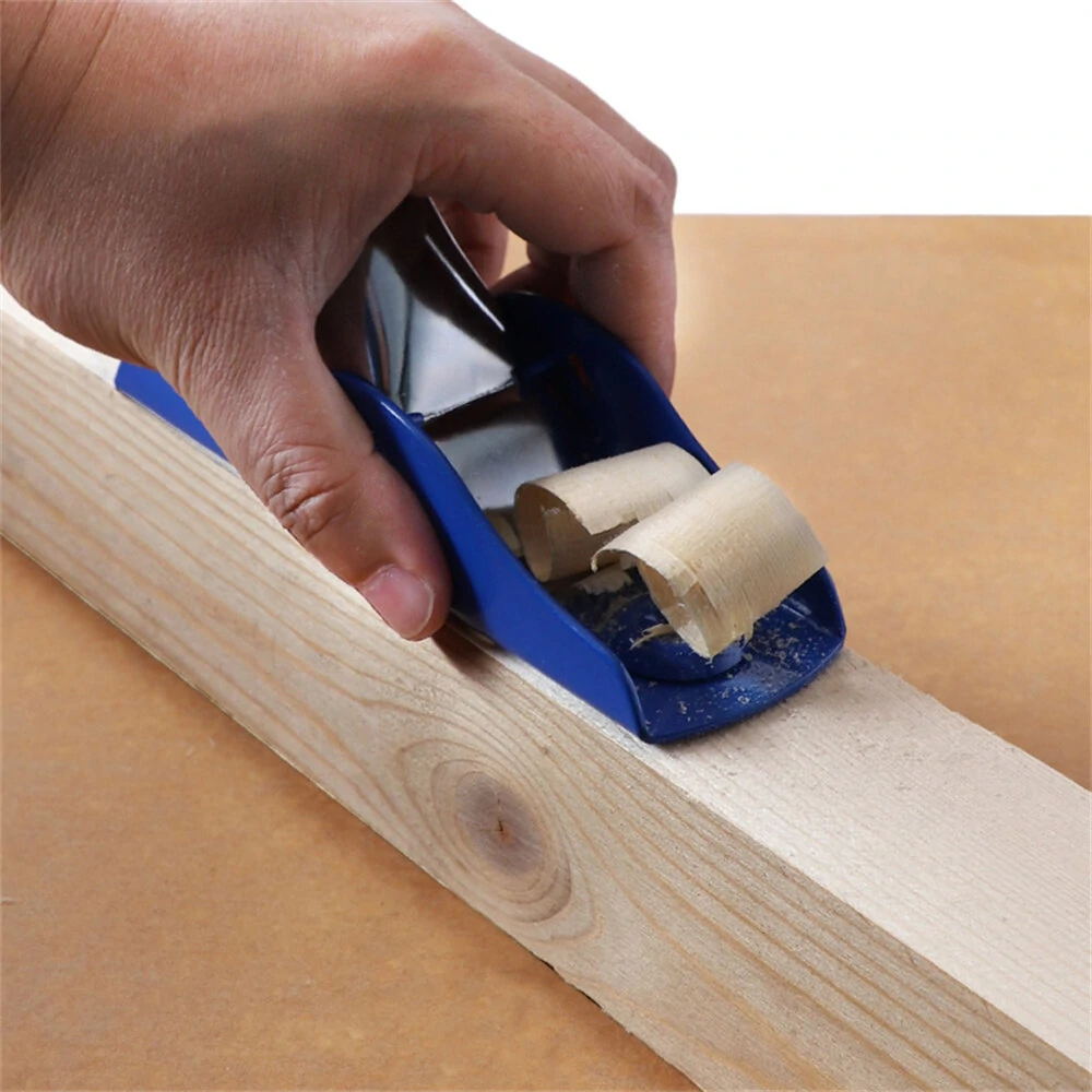 Mini Carpenter Plane - Cast Iron Adjustable Trimming Hand Plane | 26mm & 42mm Blades for Woodworking DIY - Image 2