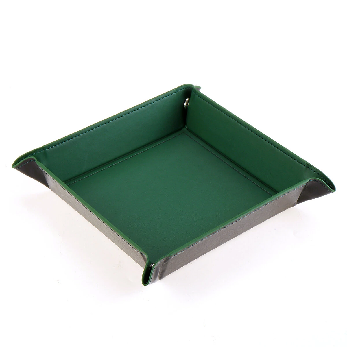 Quadrilateral Hexagon Dice Tray | PU Leather Game Board | Polyhedral Dice Storage - Image 5
