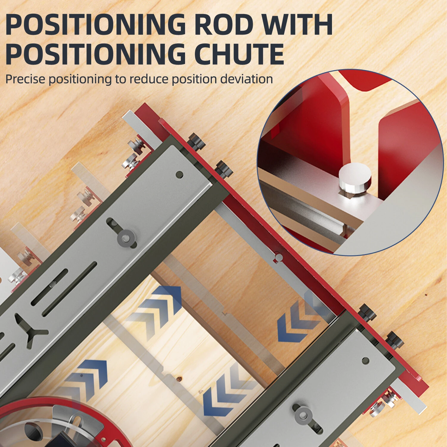 ENJOYWOOD Rout-N-Plane Router Sled | Bench Top Board Mill for Flattening Panels - Image 4