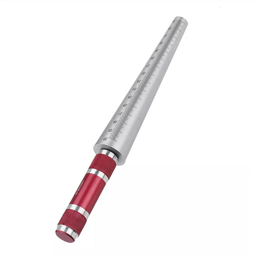 Cone Feeler Taper Aperture Gauge - Steel Round Hole Tapered Ruler | 1-45mm - Image 2