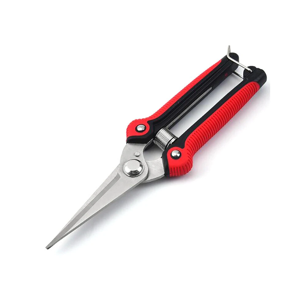 Garden Pruning Shears - Stainless Steel Straight Blade | Shrub Trimmer & Branch Pruner - Image 2