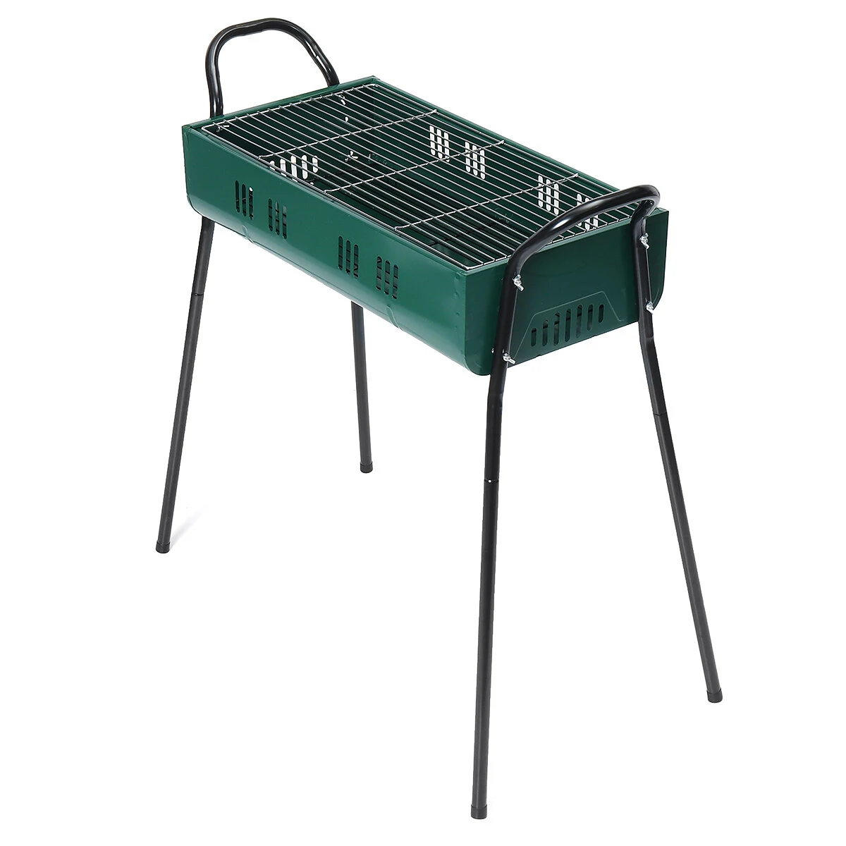 Portable Charcoal BBQ Grill - 80x45x80cm Iron Stove for Kebab & Camping - Image 3