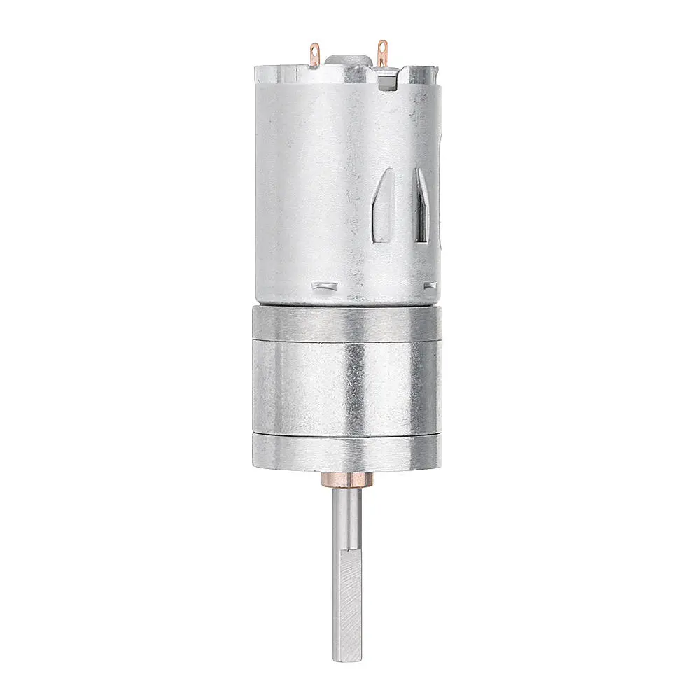 Machifit 25GA370 6V DC Micro Gear Motor | 25mm Extended Shaft | 25mm Size - Image 2