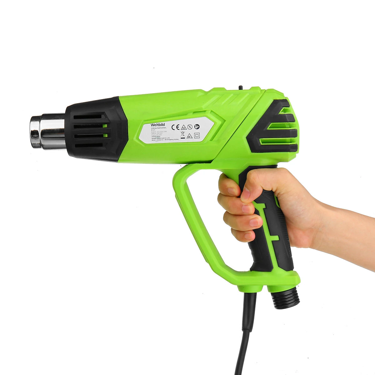 Thermal Weeder Weed Burner - 2000W Electric 3-in-1 Garden Tool w/ 5 Nozzles - Image 4