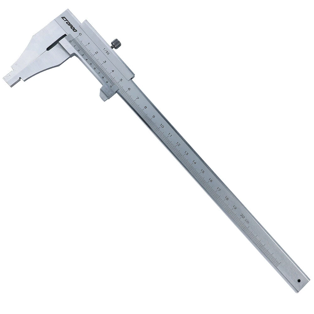 ETOPOO Steel Vernier Caliper - 0-200mm & 0-300mm Range | 0.02mm High Precision - Image 2