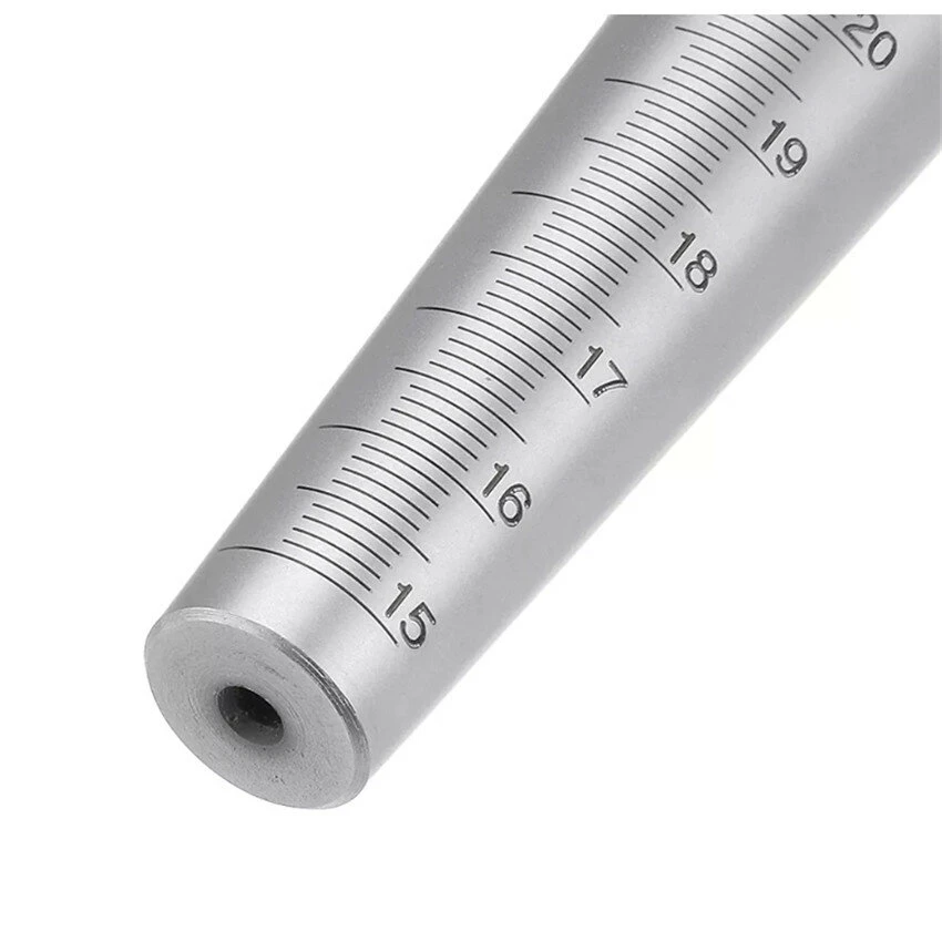 Cone Feeler Taper Aperture Gauge - Steel Round Hole Tapered Ruler | 1-45mm - Image 4