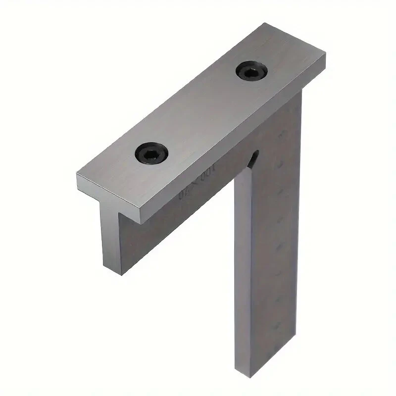 ETOPOO 100x70mm Machinist Engineer Square - 90 Degree Right Angle Ruler with Seat for Woodworking Precision Layout - Image 4