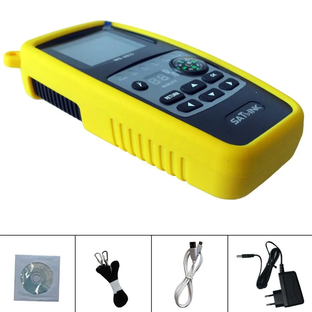 Satlink WS-6923 Digital Satellite Finder Meter | DVB-S FTA C/KU Band | 2.1 Inch LCD - Image 5