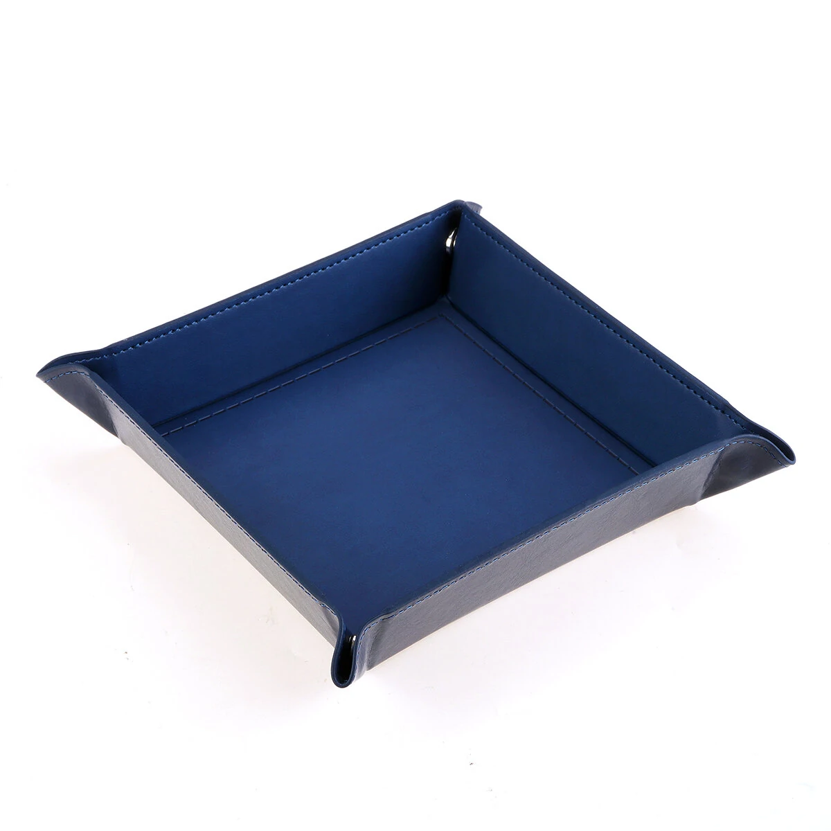 Quadrilateral Hexagon Dice Tray | PU Leather Game Board | Polyhedral Dice Storage - Image 4