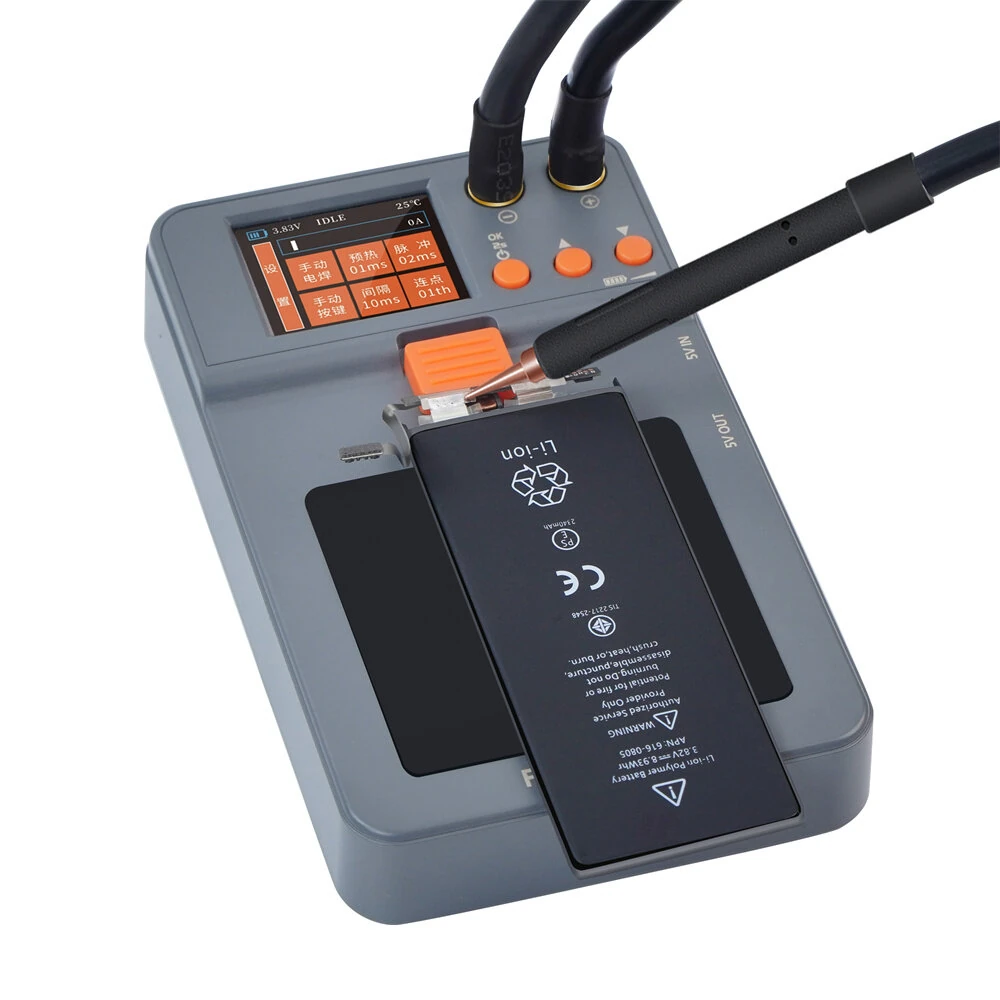FLAMME SPOTER Portable Handheld Spot Welder - 1000A Output with Screen & USB Charging - Image 5
