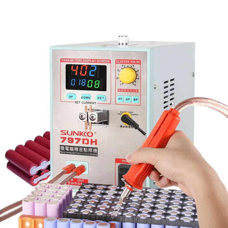 SUNKKO 797DH 3.8kw Spot Welding Machine - 3 in 1 Modes w/ Universal Pen
