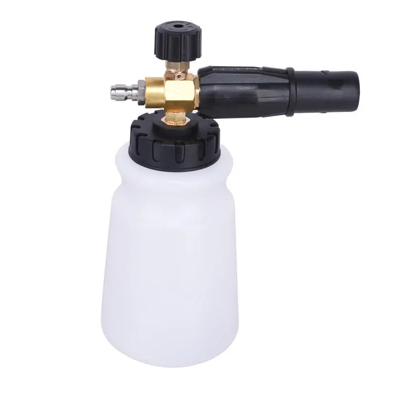 Car Washer High Pressure Foam Lance - Hand Pump Sprayer with G1/4 Quick Connector