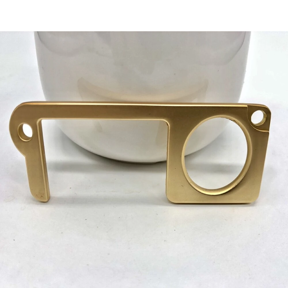 Contactless EDC Door Opener Tool - Portable Elevator Button Press - Anti-Bacterial