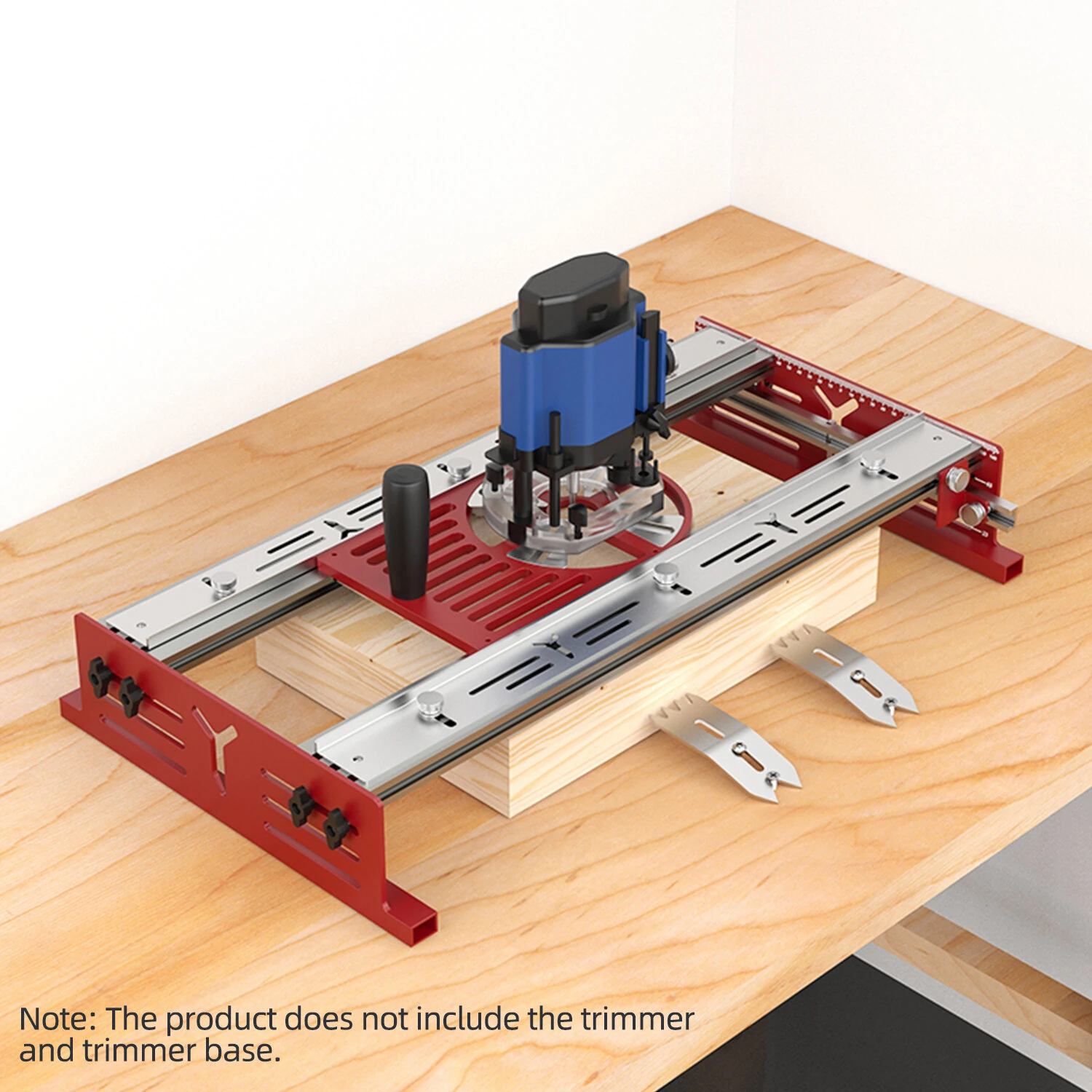ENJOYWOOD Rout-N-Plane Router Sled | Bench Top Board Mill for Flattening Panels