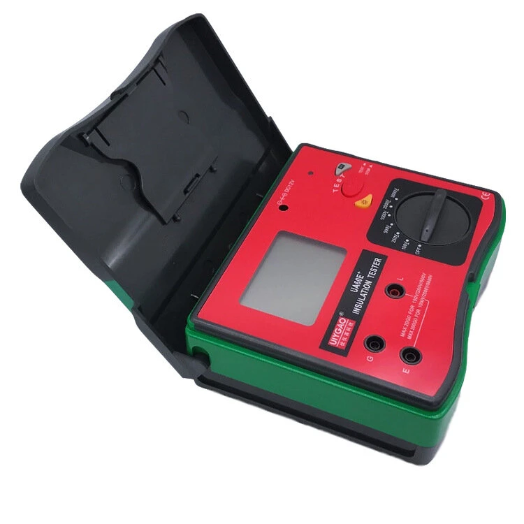 UYIGAO UA60E+ Digital Megohmmeter - 5000V Insulation & Surface Resistance Tester