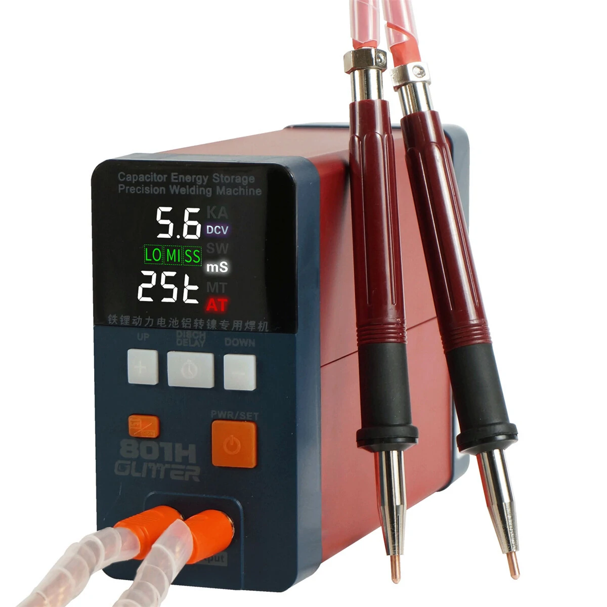 GLITTER 801H Dual Function Welding Tool | High-Efficiency Spot Welder with Nickel & Pure Nickel Modes