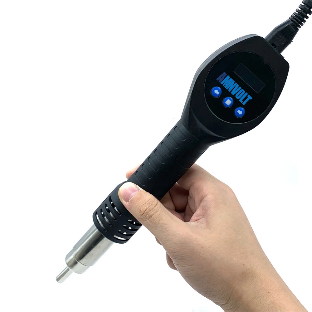 Portable Heat Gun 550W - PID Temperature Control 100-450°C | OLED Display & Brushless Motor