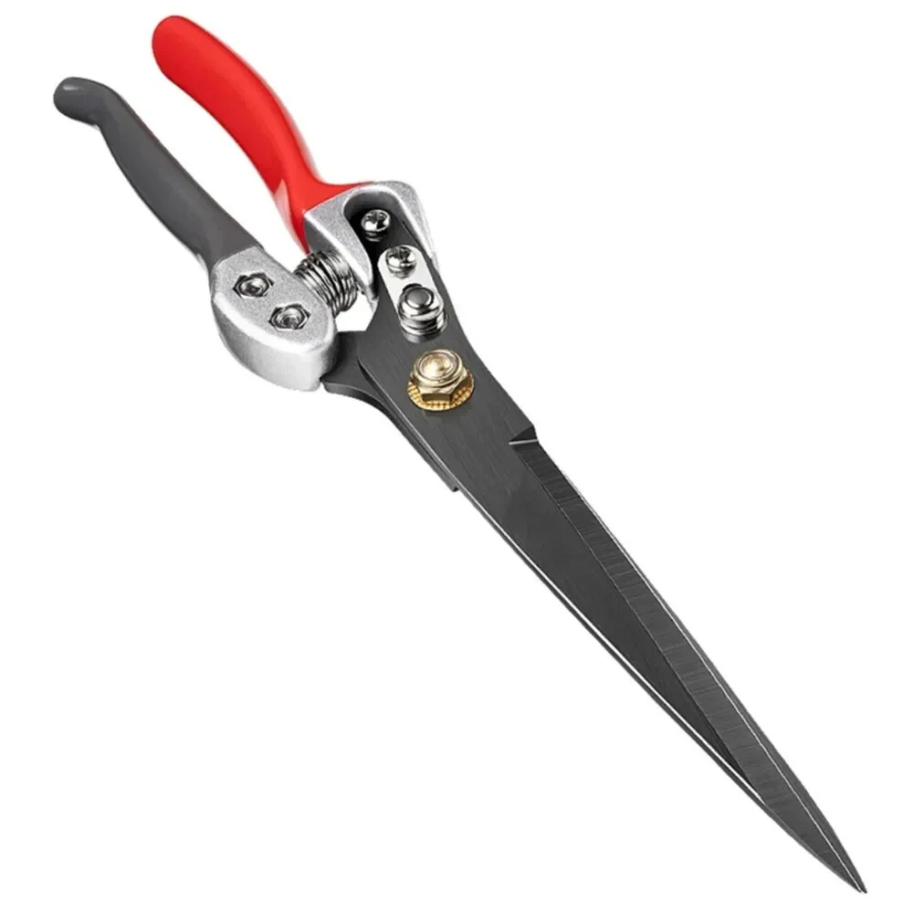 Steel Sheep Shears | 31.5cm Professional Animal Trimming Scissors - Anti-Slip Handle