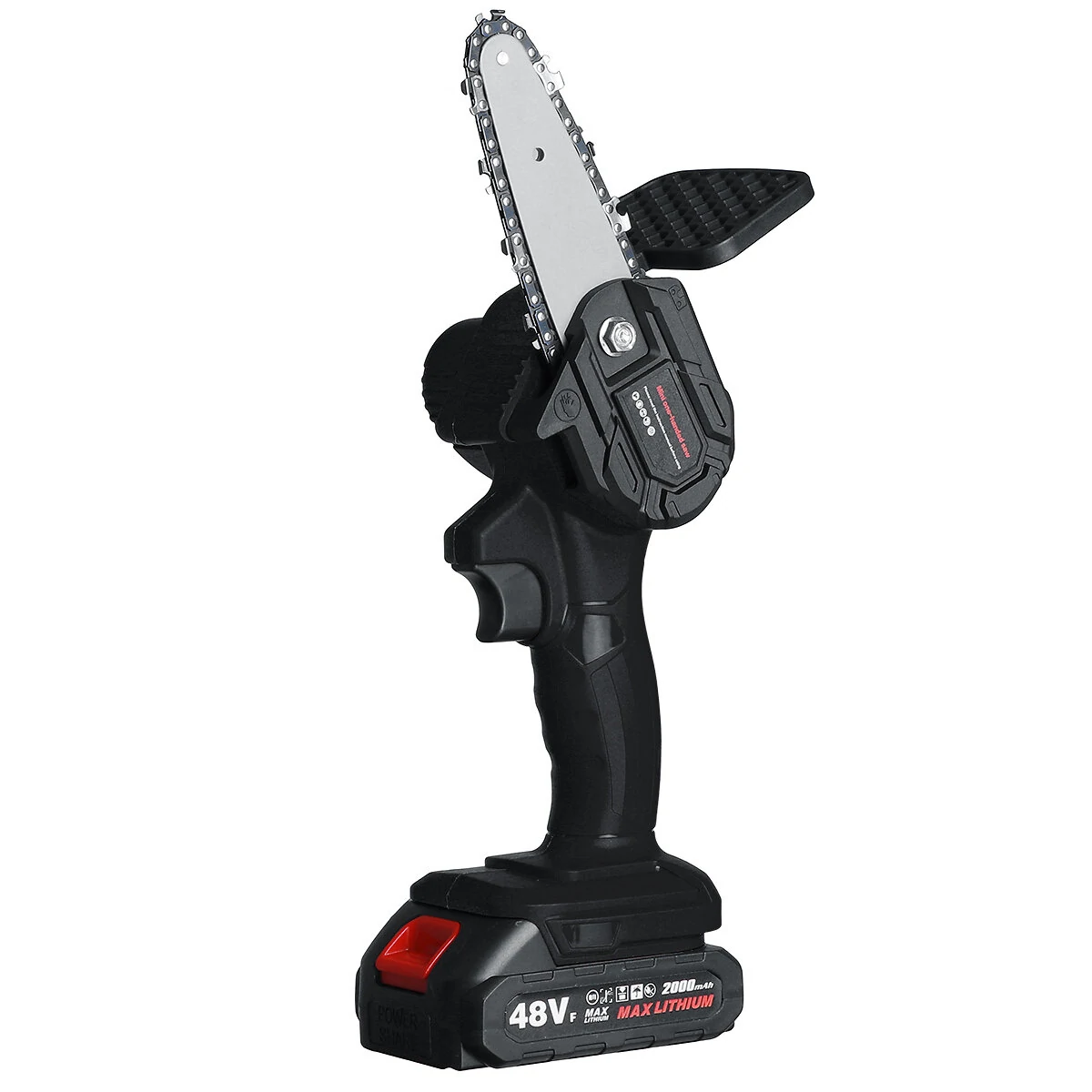 WORX 21V Cordless Electric Chain Saw | 4-Inch Bar | 2 Battery Kit