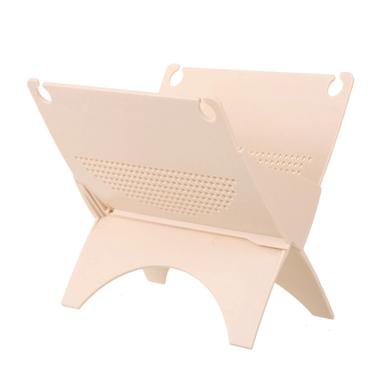 Kitchen Sink Organizer Shelf - Foldable Drain Rack & Garbage Storage Holder