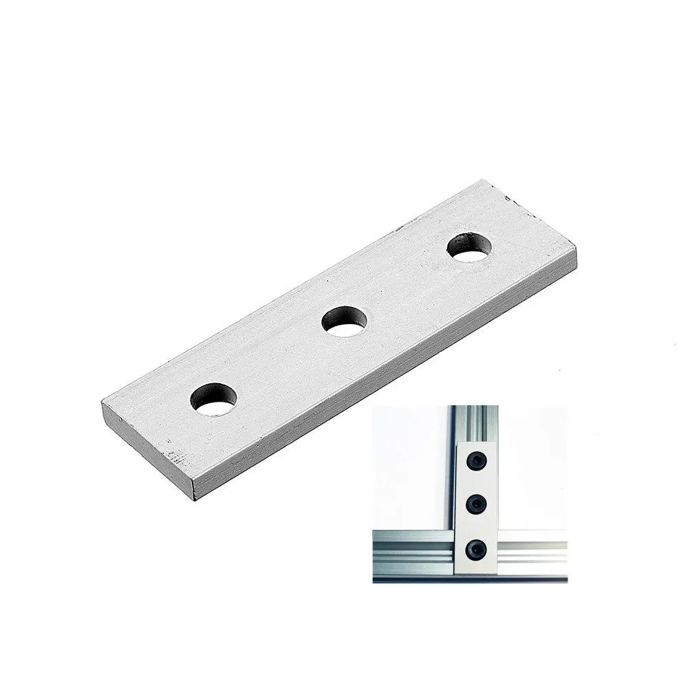 Machifit 3 Hole Joining Strip Plate - Aluminum Alloy for 2020 V-Slot T-Slot CNC Router