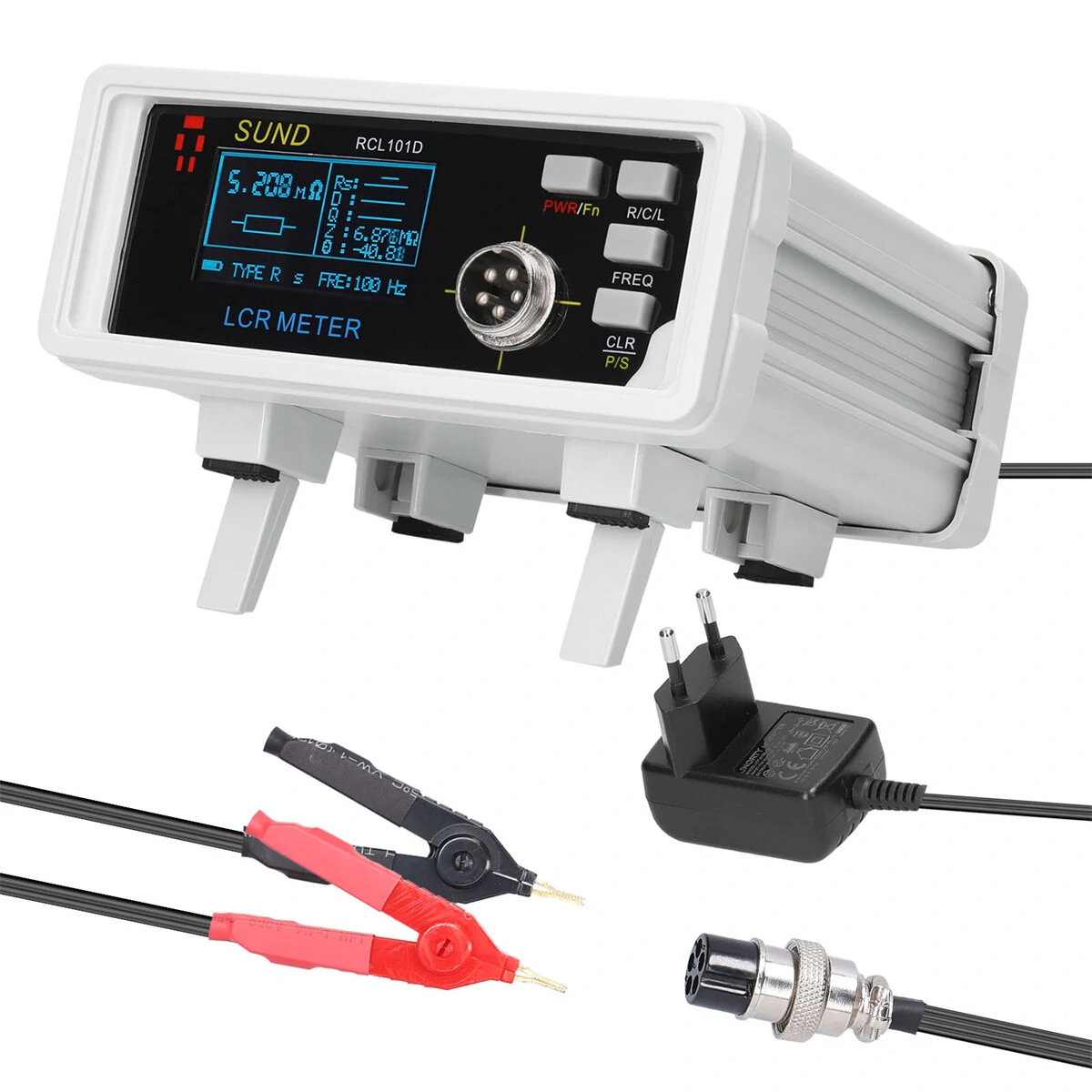 RCL101D Desktop Meter - Resistance Capacitance Inductance ESR Measurement | ARM Processor