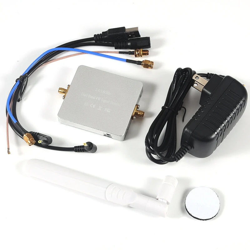 EDUP WiFi Booster Signal Amplifier - 4000mW Dual-Band 2.4GHz & 5.8GHz | Plug and Play