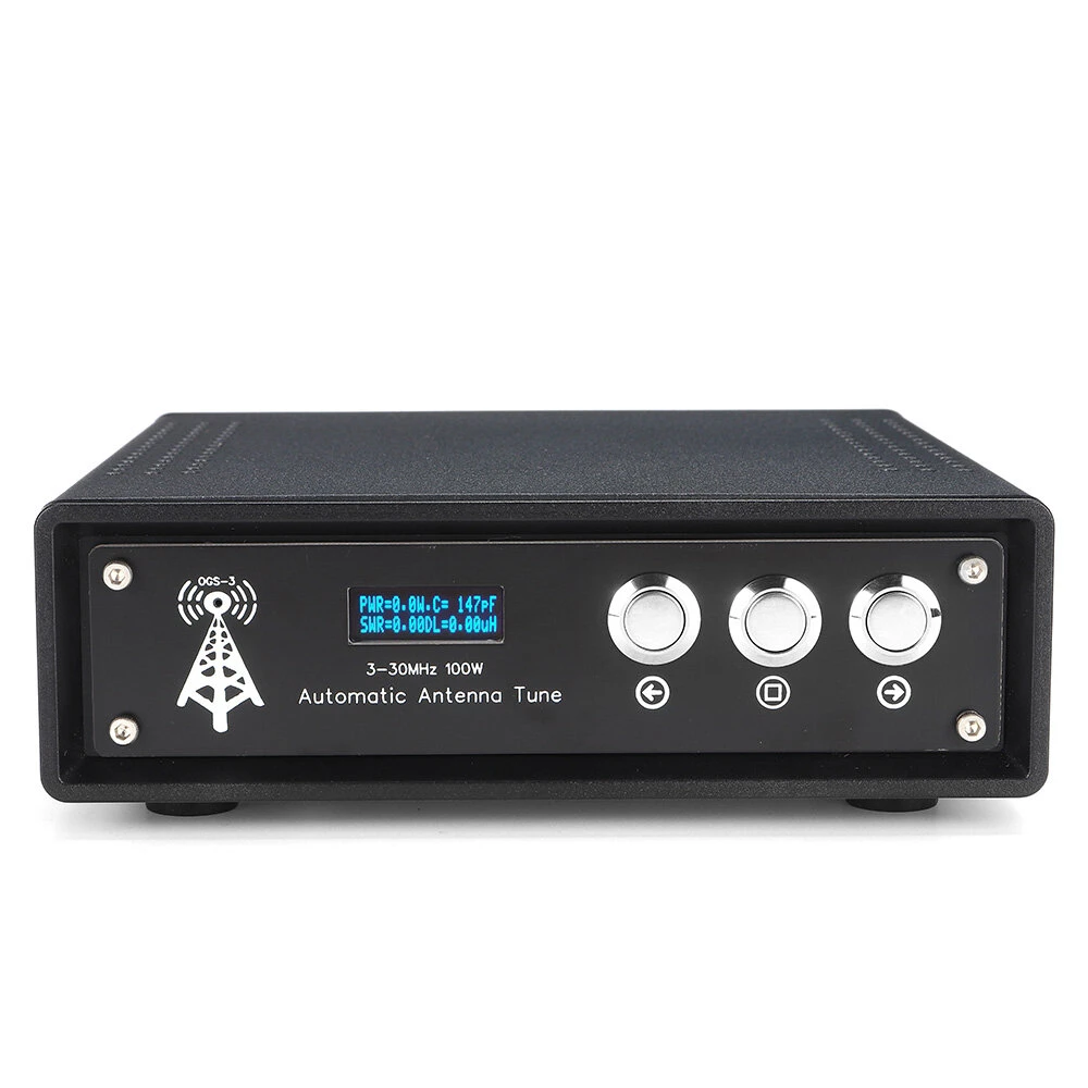 SAT-A 3-30MHz 100W Shortwave Antenna Tuner ATU-100 | Upgraded Version