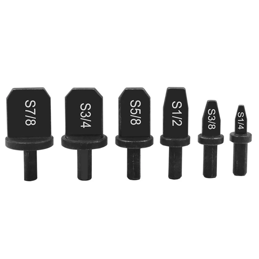 6Pcs 1/4-7/8 Imperial Hex Tube Expander | Swaging & Flaring Tool for AC Copper Pipe