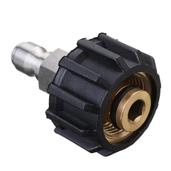 M22-14mm to 1/4 Inch Quick Connect Adapter - High Pressure Washer Part