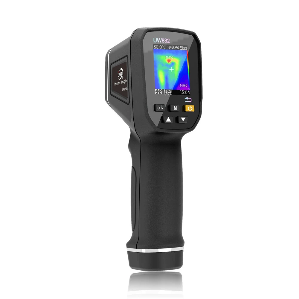 Handheld Thermal Imaging Camera | 32x32 IR Resolution | 6 Color Palettes & USB