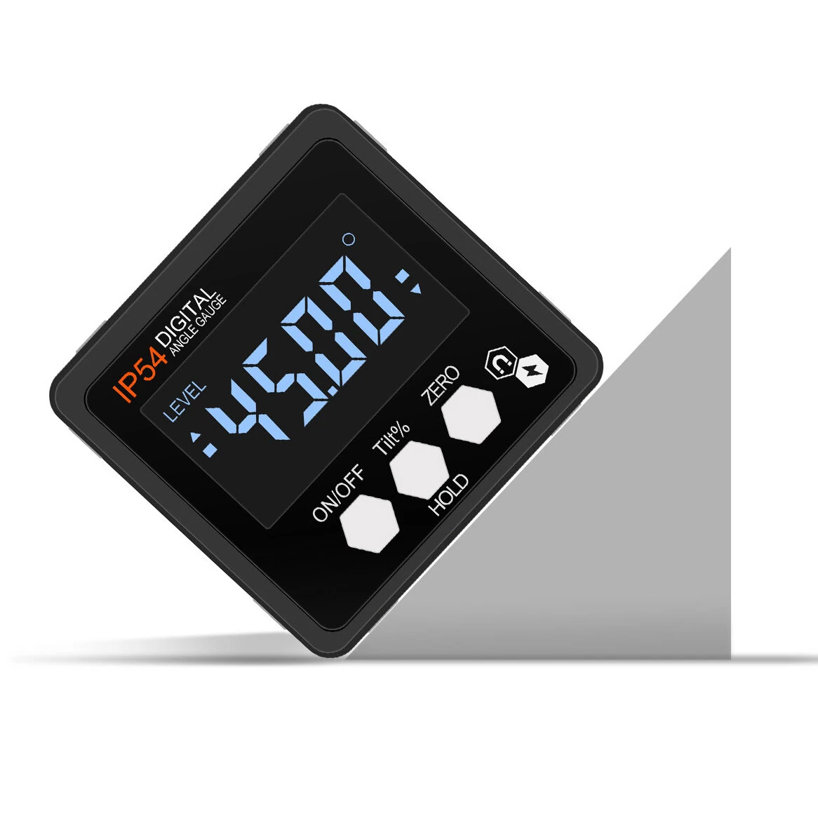 ETOPOO Digital Angle Finder - 4*90° Precision Inclinometer with Magnet Base