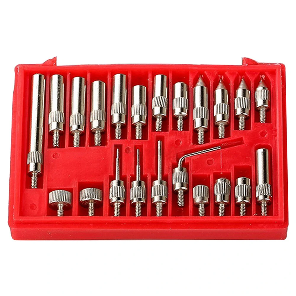 ETOPOO 22PCS M2.5 Thread Tip Set | Steel Dial Indicator Points for Test Indicators
