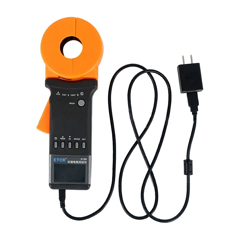 ETCR2150 Clamp Earth Resistance Tester - 1500Ω 40A Loop & Leakage Current