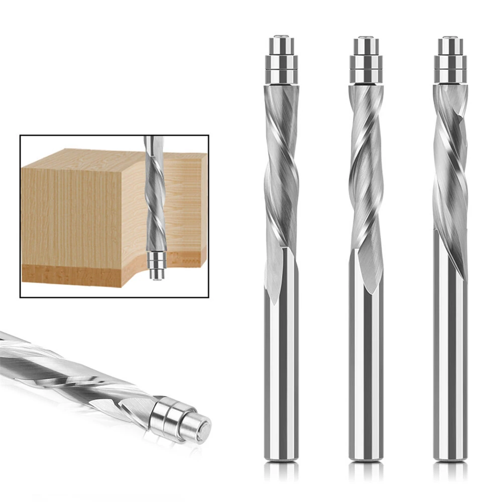 Whiteside Router Bits 1/4-Inch Shank Compression Spiral Bit | Up/Down Cut | 6.35mm Flush Trim