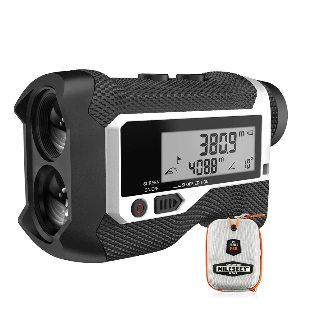 Milesey PF3S 800M Golf Laser Rangefinder with Slope & Vibration | for Hunting