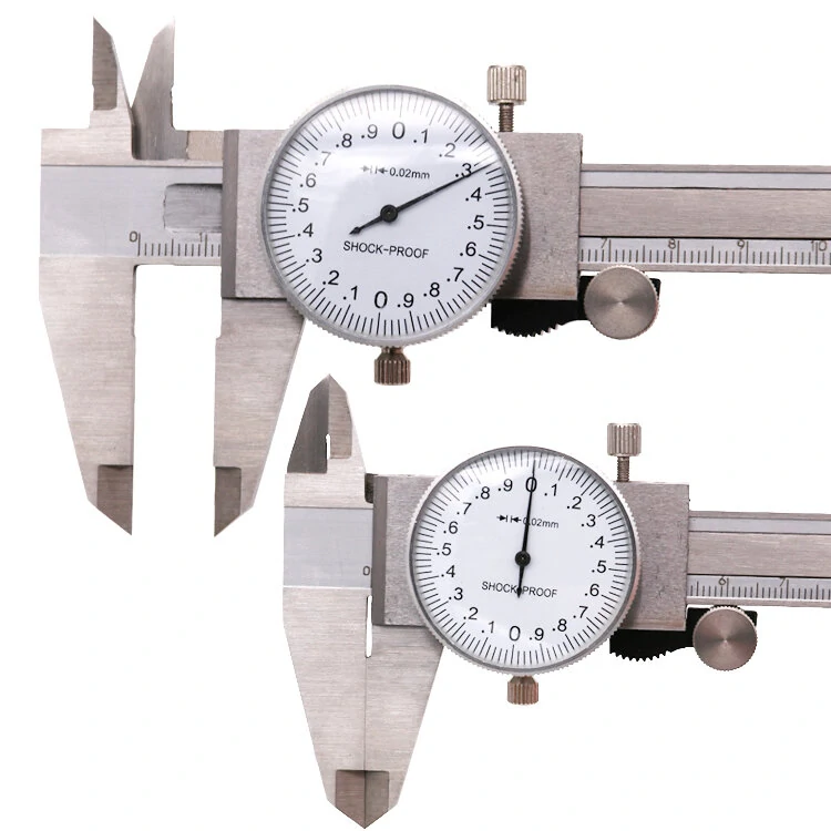 Metric Dial Caliper 0-150mm | 0.02mm Precision | Shock-Proof Stainless Steel