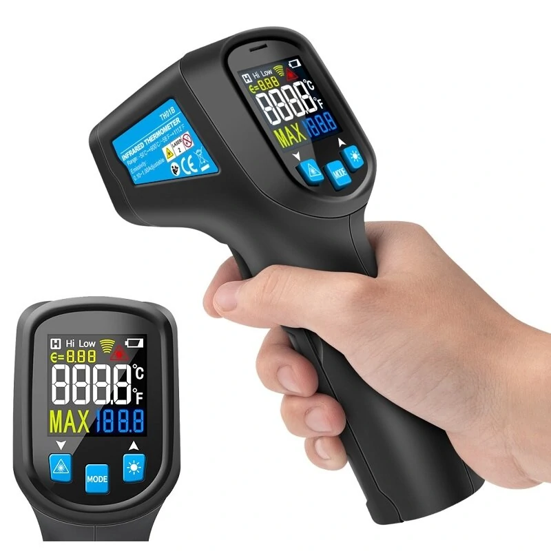 ANENG TH01B Digital Infrared Thermometer | -50 to 600°C | Laser Temperature Sensor