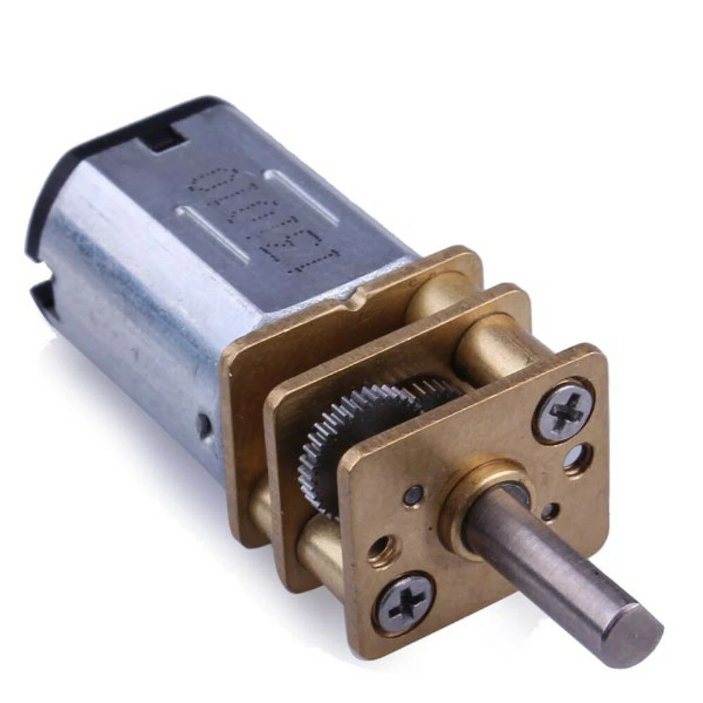 Machifit N20 DC Gear Motor - 50RPM High Torque - 5Pcs Miniature Electric Screwdriver Motor
