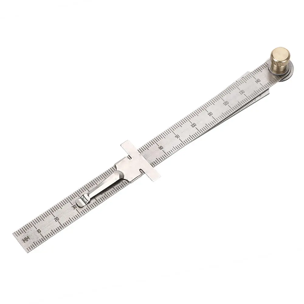 Stainless Steel Wedge Taper Ruler | 1-150mm Feeler Gauges for Bore Measurement