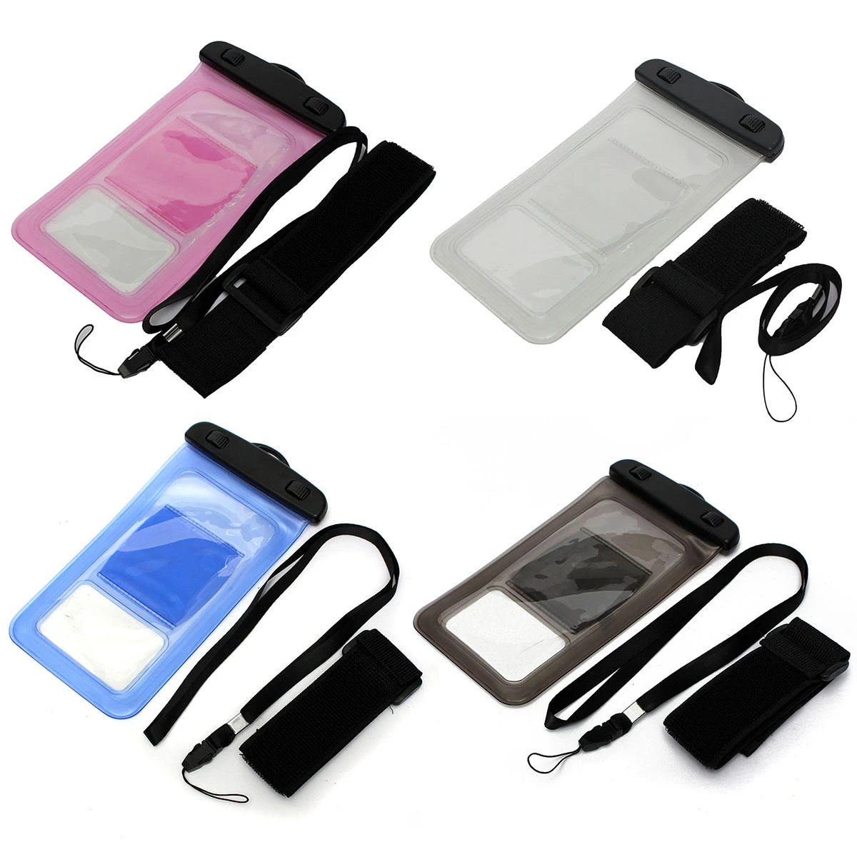 6 Inch IPX8 Waterproof Phone Case - Floatable Dry Bag Pouch for Any Phone