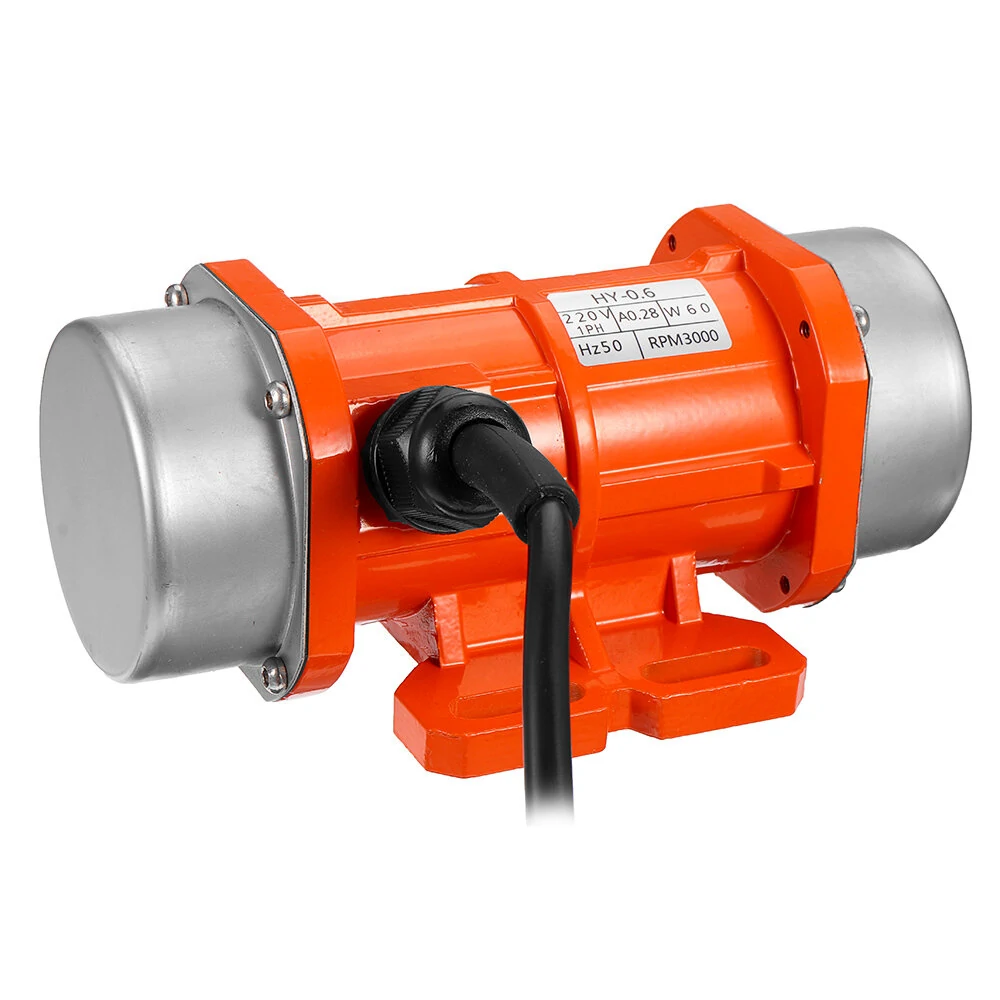 Machifit 220V Concrete Vibrator Motor - 30W-150W 3000rpm - Single Phase with Speed Controller